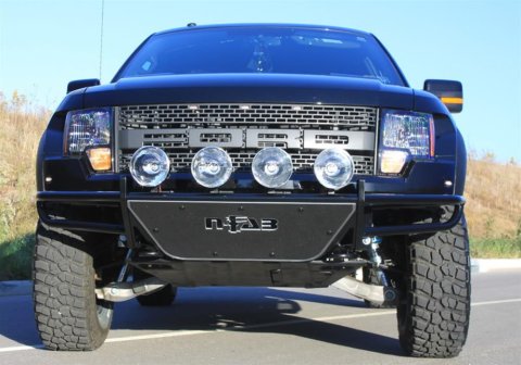N-FAB Full Replacement R.S.P. Front Bumpers N044RSP-TX Bumper, R.S.P., Front, Tube Style, Steel, Black Textured Powdercoated, Nissan, Each