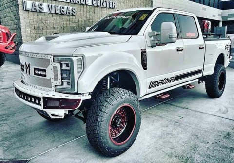 N-FAB M-RDS Pre-Runner Front Bumpers for 2017-2022 F-250 SUPER DUTY, F-350 DUTY - F171MRDS Bumper, Pre-runner Bumper, Fabricated, Steel, Gloss Black Powdercoated, Ford, Each