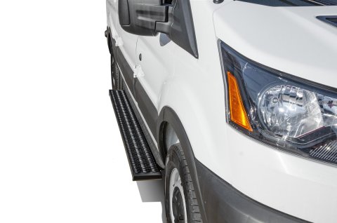 N-fab Running Boards, Nerf Bars and Rock Sliders GFM07SV-TX Step System Mercedes, 07-18 Sprinter 3 Door Van Gas / Diesel SRW/DRW