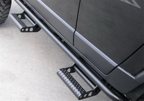 N-fab - Running Boards, Nerf Bars and Rock Sliders for 2019-2023 1500 D194RKRQCS4 Nerf/Step Bar