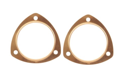 Mr. Gasket CopperSeal Collector Gaskets 7178C Gaskets, CopperSeal, 3-Hole, 3.5 in. Inside Diameter, Pair
