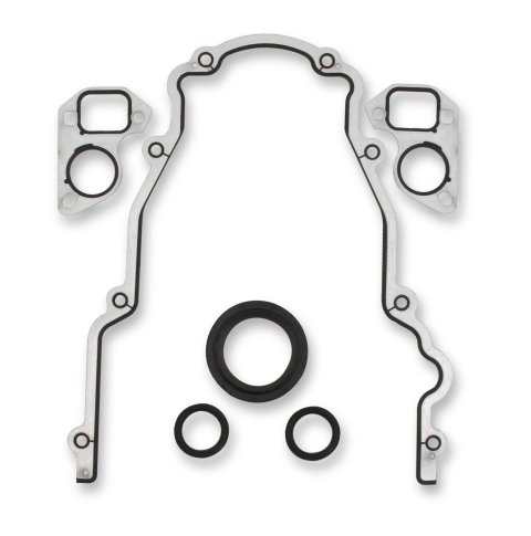 Mr. Gasket Timing Chain Cover Gaskets 61015G Gaskets, Gaskets, Rubber, Water Pump Gaskets, Seal, Chevy, Small Block LS, Set