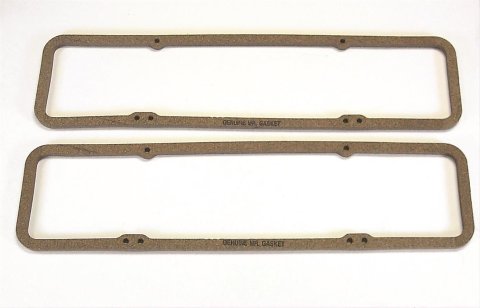 Mr. Gasket Valve Cover Gaskets 179 Gaskets, Cork/Rubber, Chevy, Small Block, Pair