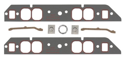 Mr. Gasket Ultra-Seal Intake Manifold Gaskets 5827 Gaskets, Intake, Ultra-Seal, Composite, Oval, 2.16 in. x 1.85 in. Port, .060 in. Thick, Chevy, 396-454, Set