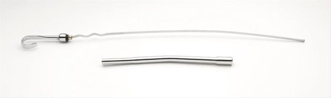 Mr. Gasket Engine Oil Dipsticks and Tubes 9898 Dipstick/Tube; Dipstick & Tube; Chrome Plated;