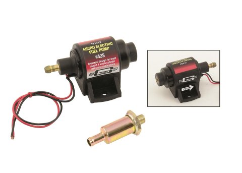 Mr. Gasket Micro Electronic Fuel Pumps 42S Pump, Electric, 3 PSI, Carburetor, Each