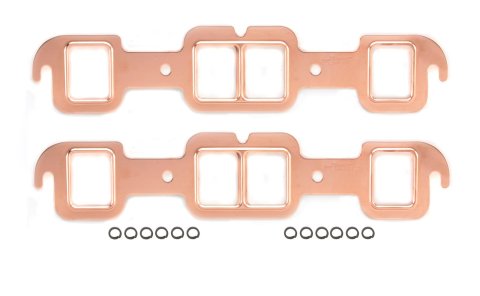 Mr. Gasket CopperSeal Exhaust Gaskets 7170MRG Gaskets, Header, Copper, Rectangular Port, Oldsmobile, Pair
