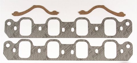Mr. Gasket Standard Intake Sets 214 Gaskets, Manifold, Intake, Composite, 2.66 in. x 1.83 in. Port, .0625 in. Thick, Ford, 351C, 4V, Set