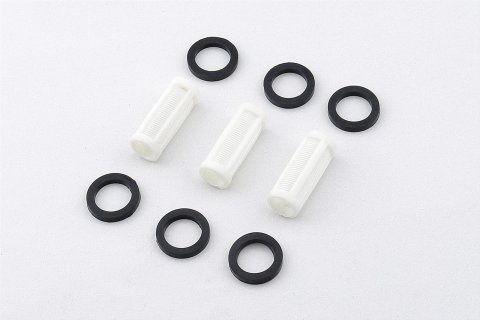 Mr. Gasket Replacement Fuel Filter Elements 896G Filter, Element, Paper, Set of 3