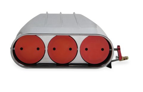 Mr. Gasket Hood Scoops 6650G Scoop, Street Scoop Style, Aluminum, Polished, 13.30 in. Width, 20.50 in. Length, 4.80 in. Height, Each