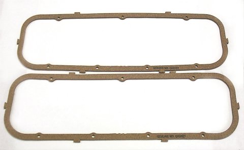 Mr. Gasket Valve Cover Gaskets 182 Gaskets, Cork/Rubber, Chevy, Big Block, Pair