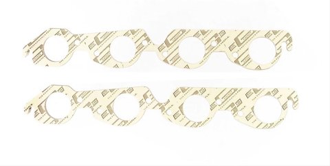 Mr. Gasket Exhaust Gaskets 152 Gaskets, Header, High-Temperature White, Round Port, Chevy, Big Block, Pair