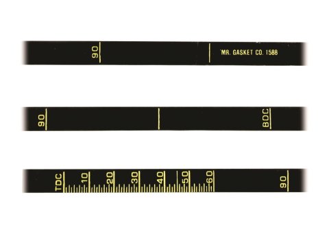 Mr. Gasket Timing Tape 1588 Tape, 6 3/4 in. Diameter Balancer, Chevy, Small Block, Each