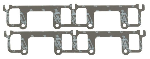 Mr. Gasket Ultra-Seal Exhaust Gaskets 7529 Manifold Gasket, Ultra-Seal, Steel Core Laminate, Rectangle Port, Buick, 350, Pair