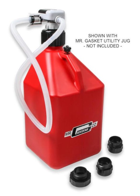 Mr. Gasket Battery Operated Fuel Transfer Pumps 8000MRG Pump, Fuel, Powered, 3 Gallons Per Minute, Each