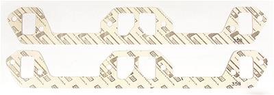 Mr. Gasket Header/Manifold Exhaust Gaskets 358 Gaskets, Header, High-Temperature White, Stock Port, Mopar, Small Block LA, Pair