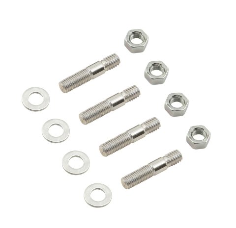 Mr. Gasket Carburetor Studs 60 Studs, Steel, Zinc Plated, 5/16-18/24 in. x 1.500 in. Long, Set of 4