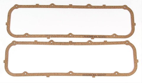 Mr. Gasket Valve Cover Gaskets 278 Gaskets, Cork/Rubber, Ford, Lincoln, Mercury, Big Block, Pair