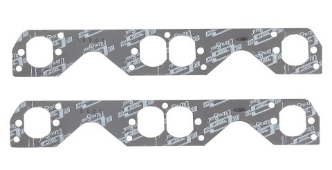 Mr. Gasket Ultra-Seal Exhaust Gaskets 5908 Gaskets, Header, Ultra-Seal, Steel Core Laminate, Stock Port, Chevy, Small Block, Hooker Plate, Pair