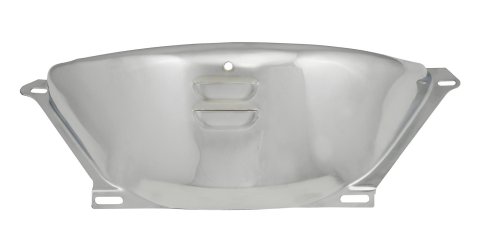 Mr. Gasket Inspection Covers 5135 Flexplate Dust Shield, Steel, Chrome, Chevy, 700R4, Each