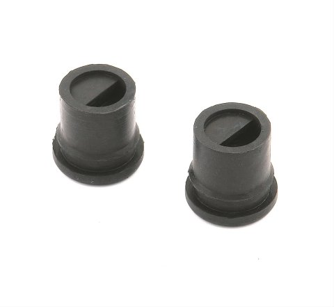 Mr. Gasket Baffled Breather Grommets 5425 Valve Cover Grommets, Breather, 1.22 in. Outside Diameter, 1 in. Inside Diameter, Pair