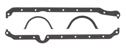 Mr. Gasket Ultra-Seal Oil Pan Gaskets 5885 Gasket, Multi-Piece, Cellulose, Nitrile Composition, Chevy, 5.0/5.7L, Each