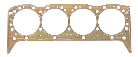 Mr. Gasket Head Gaskets 1130G Gasket; Steel Shim; Embossed; Elastomer Coated; 4.1 in. Bore; 0.02 in. Compressed Thickness, Each