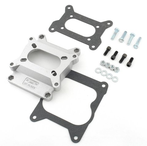 Mr. Gasket Carburetor Adapter Kits 1929MRG Adapter, Holley 2-Barrel to Quadrajet 4-Barrel, Each