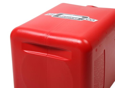 5 Gallons Mr. Gasket Utility Jug 36950G Jug, Square, Gallons, Plastic, Red, Each