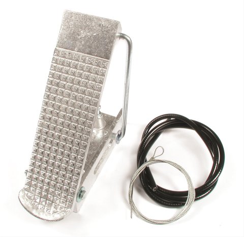 Mr. Gasket Pedal Kits With Throttle Cable 3842G Pedal, Aluminum, Floor Mount, Universal, Kit