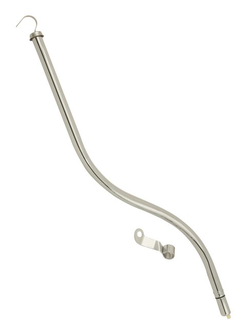 Mr. Gasket Chrome Plated Transmission Dipsticks 9764 Dipstick, Steel, Chrome, TH350, Each