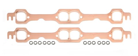 Mr. Gasket CopperSeal Exhaust Gaskets 7154 Gaskets, Header, Copper, D-Port, Chevy, Small Block, LT1/LT4, Pair