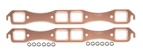 Mr. Gasket CopperSeal Exhaust Gaskets 7167MRG Gaskets, Header, Copper, Stock Port, Mopar, Big Block, Pair