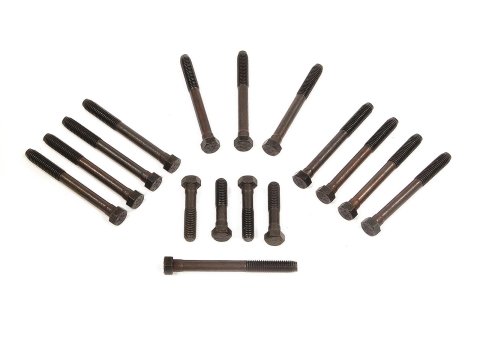 Mr. Gasket Cylinder Head Bolt Kits 941G Bolts, Steel, Black, Hex, Chevy, Big Block, Stock Heads, 1-Head, Set