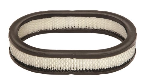 Mr. Gasket Air Filters 6405G Filter Element, Replacement, Oval, Paper, White, 11.375 in. Length, 7.875 in. Width, 2 in. Height, Each