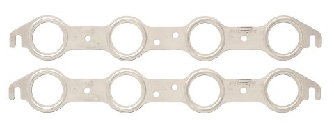 Mr. Gasket MLS Header Gaskets 4805G Exhaust Gaskets, Header, Stainless Steel, Round Port, Chevy, LS, Pair