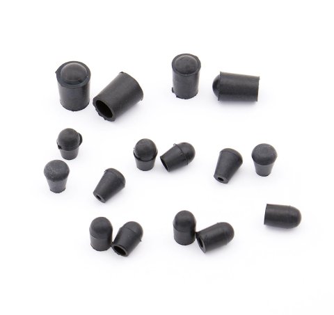 Mr. Gasket Vacuum Line Cap Kits 3704 Caps, Plastic, Assortment, Set of 16