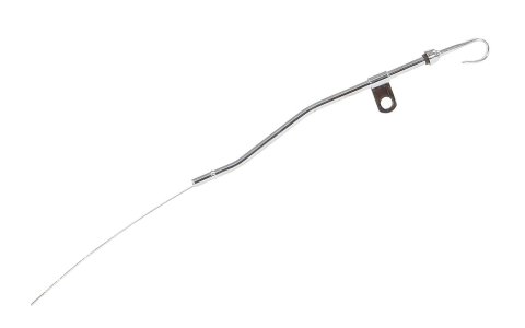 Mr. Gasket Engine Oil Dipsticks and Tubes 6920 Dipstick with Tube, Engine, Steel, Chrome, Ford, Small Block Windsor, Each