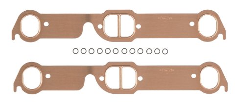 Mr. Gasket CopperSeal Exhaust Gaskets 7171MRG Gaskets, Header, Copper, D-Port, Pontiac, V8, Pair