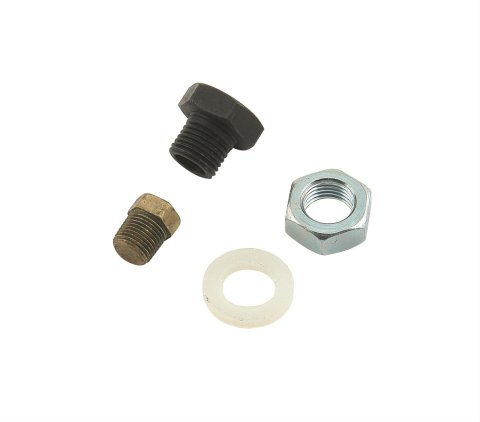 Mr. Gasket Transmission Drain Plugs 4470 Oil Pan Plug, 1/2 in.-20 Threads, Seal, Each