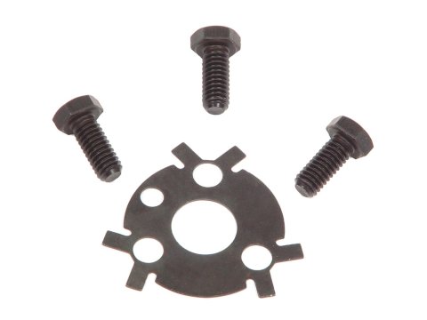 Mr. Gasket Cam Locking Plate and Bolt Kits 948G Camshaft Lock Plate, Steel, Black Oxide, Chevy, Kit