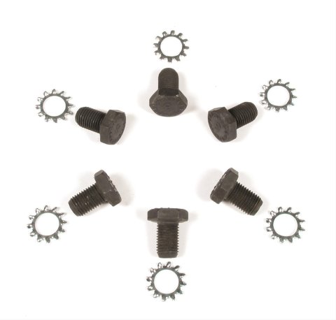 Mr. Gasket Flexplate Bolt Kits 6710 Bolts, 7/16 in.- 20 RH, .680 in. Length, Chevy, Big, Small Block V8, 4.3L V6, Set of 6