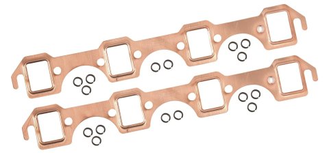 Mr. Gasket CopperSeal Exhaust Gaskets 7160 Gaskets, Header, Copper, Stock Port, Ford, Small Block, Pair