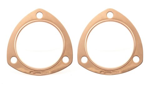 Mr. Gasket CopperSeal Collector Gaskets 7177C Gaskets, CopperSeal, 3-Hole, 3 in. Inside Diameter, Pair