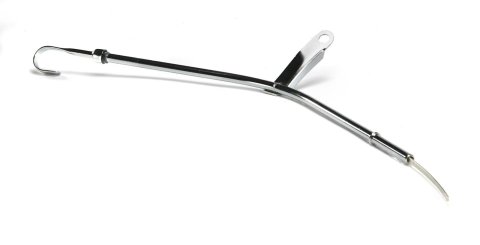 Mr. Gasket Engine Oil Dipsticks and Tubes 6238MRG Dipstick with Tube, Engine, Steel, Chrome, Chevy, Pontiac, Small Block, Each