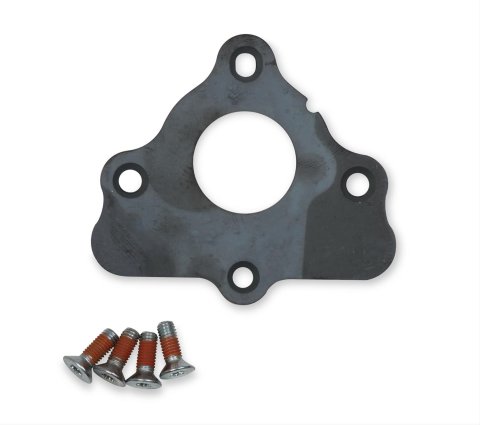 Mr. Gasket Camshaft Retainers and Thrust Plates 61220G Retainer Plates, Solid Type, Steel, Four Bolts, Molded O-Ring, Chevrolet, Small Block LS, Each
