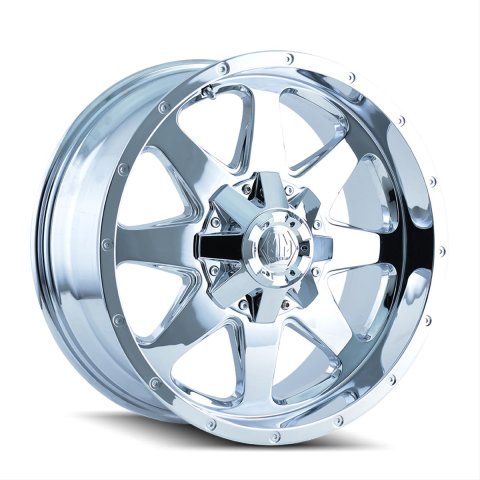 Mayhem Tank 8040 Series Chrome Wheels 18x9 Wheel, TANK CHROME 18X9 6-135/6-139.7 18mm 106mm
