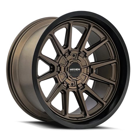 Mayhem Intrepid 8116 Matte Bronze Wheels 20x10 MAYHEM INTREPID MATTE BRONZE 20X10 8-170 -24MM 125.2MM