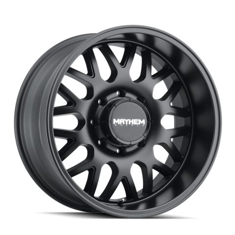 Mayhem Tripwire 8110 Matte Black Wheels 20x10 MAYHEM TRIPWIRE MATTE BLACK 20X10 5-139.7/5-150 -19MM 110MM