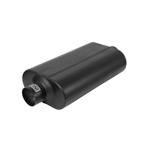 Flowmaster 50 Series SUV Performance Steel 3 Inch Muffler 53055 Muffler, Series, in. Inlet/3 in. Outlet, Steel, Black, Each
